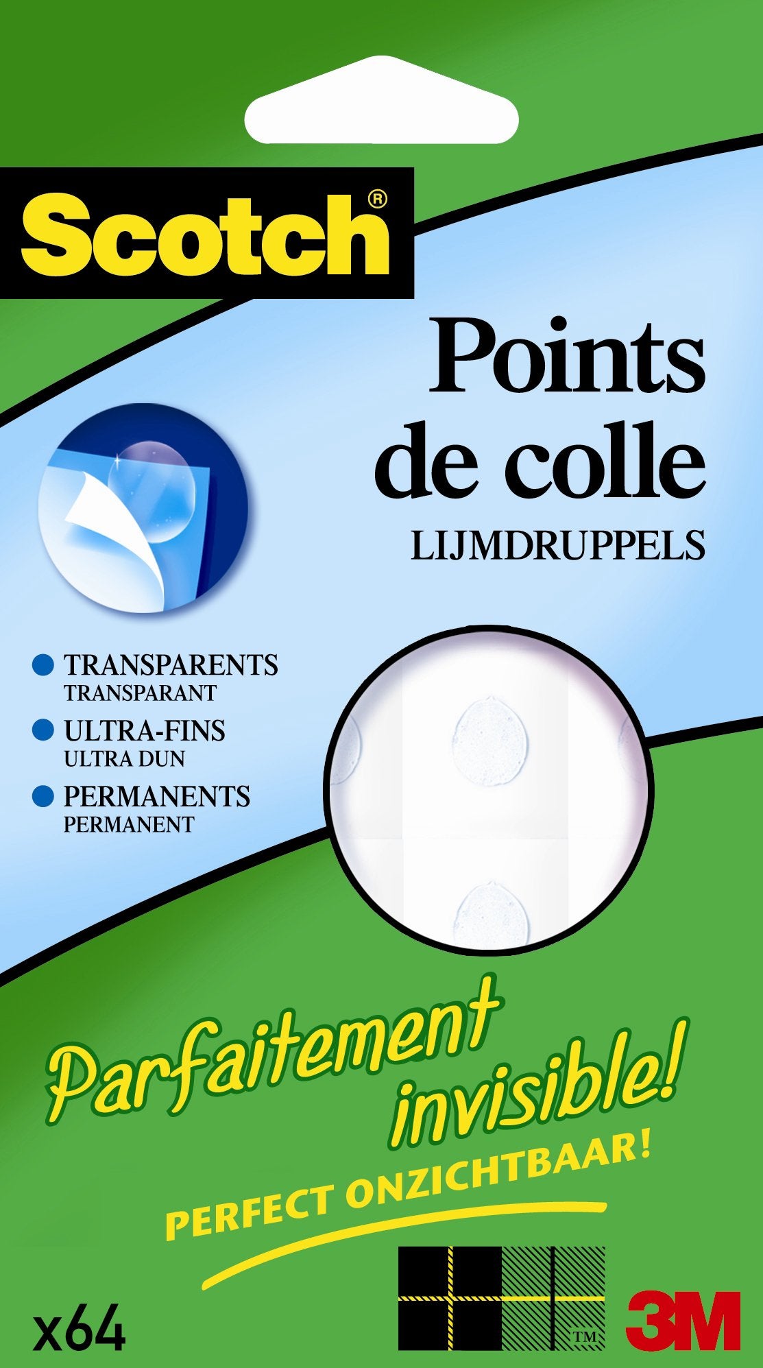Pastilles Adhésives Invisibles - Fixation Discrète et Durable