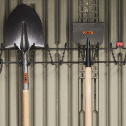 Ruban  Dymo D1 durable 12mm noir / rouge