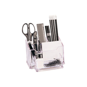 Organiseur de Bureau 15x10 cm - Cristal Transparent