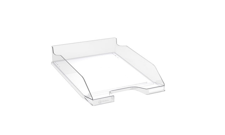 Corbeille courrier glossy- cristal