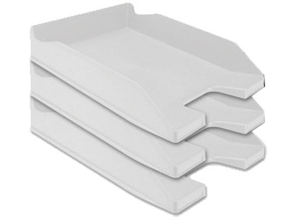 Corbeille courrier A4- gris