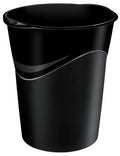 Corbeille papier 14l ceppro happy noir