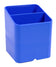 Pot à crayons Pen-Cube - Bleu avec passe-câble