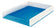 Corbeille courrier design wow bleu