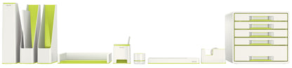 Corbeille courrier design wow -vert