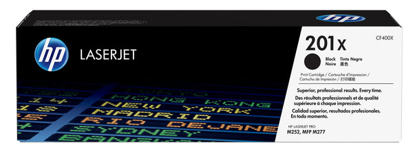 Cartouche toner HP 201x - noir haute capacité