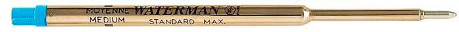 Recharge bille waterman maxima ecriture  moyenne bleu