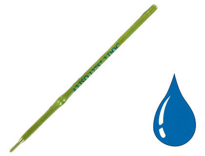 Recharge stylo bille internationale  longue ecriture  moyenne bleu