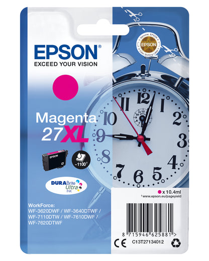 Cartouche d'encre Epson c13t2713 magenta 27xl reveil - haute capacité