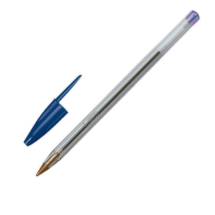 Stylo bille bic cristal bleu