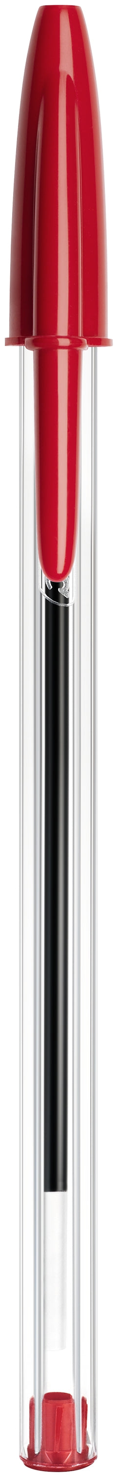Stylo bille bic cristal rouge