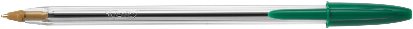 Stylo bille bic cristal vert