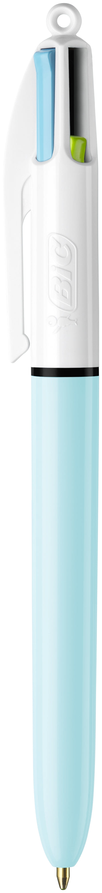 Stylo bille bic 4 couleurs fashion mode