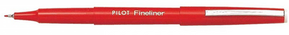 Feutre fineliner rouge