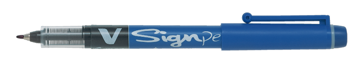 Feutre v-sign pen bleu