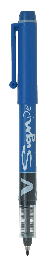 Feutre v-sign pen bleu