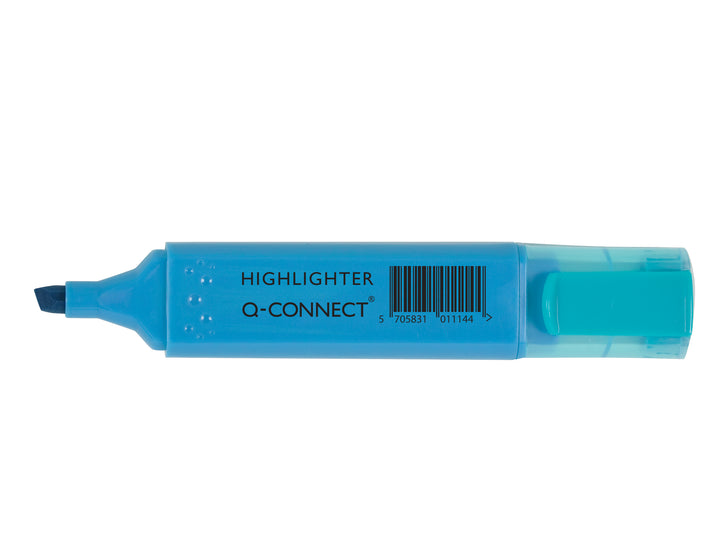 Surligneur biseaute bleu