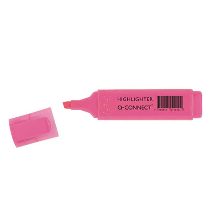 Surligneur biseaute rose