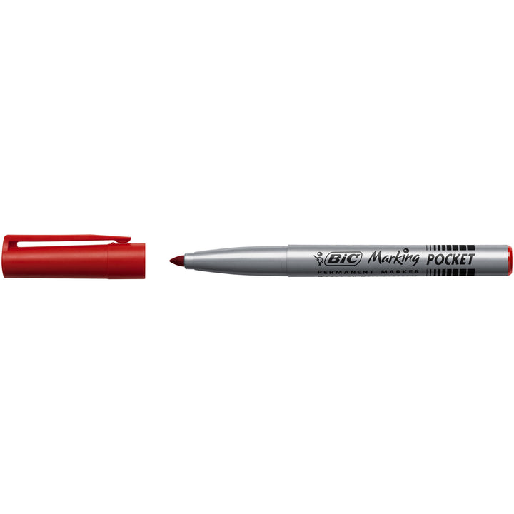 Marqueur permanent pocket ogive rouge