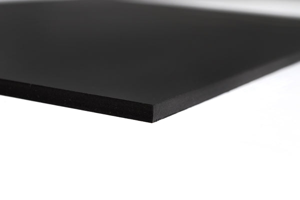 Carton plume 50x70cm noir ep.5mm