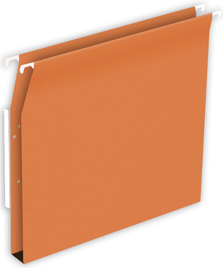 Dossiers suspendus armoire éco fond 30mm orange -boite de 25