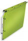 Dossiers suspendus polypropylène armoire - Fond 15mm - par 10 - Vert