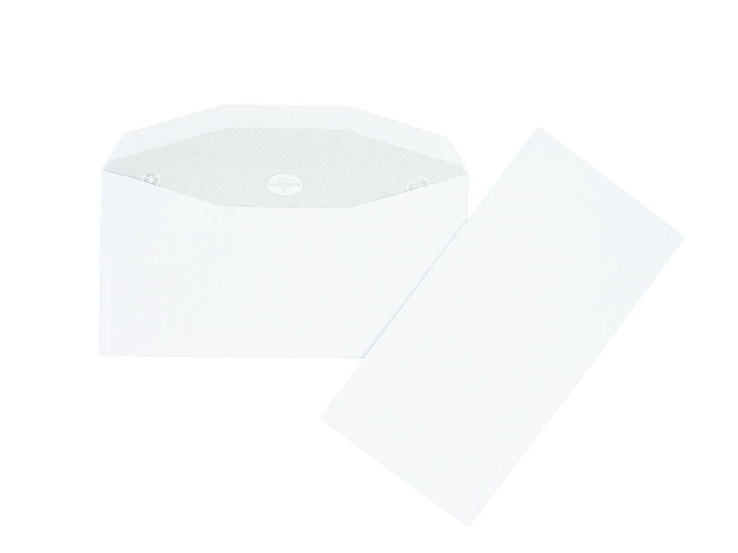 Enveloppes mise sous pli 115x225 blanc 80g boite de 1000