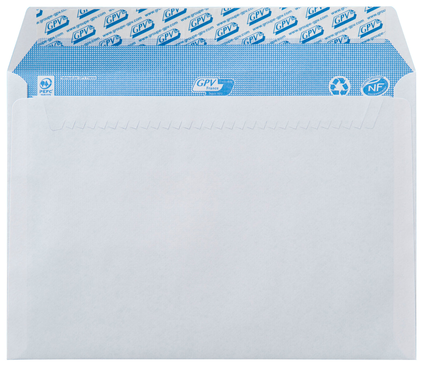 Enveloppes blanches 162X229 Bdp 90G F45 B/500