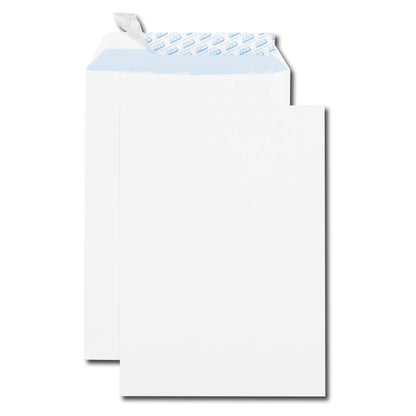 Pochettes d'expédition, 229 x 324 mm, kraft blanc-boite de 250