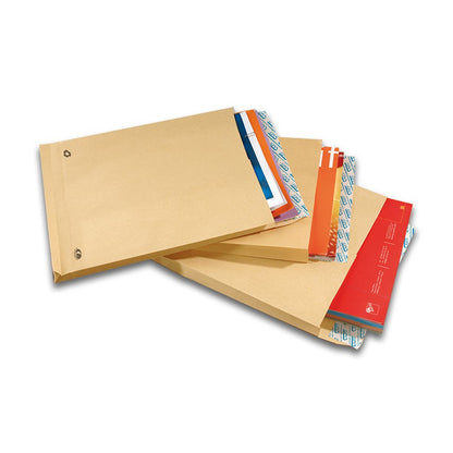 Pochette expédition  260x330 kraft soufflet 120g- paquet de 50