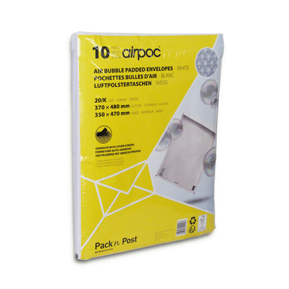 Pochettes bulles air bdp350x470 p/10