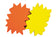 Etiquette symbole "Eclatés", 80x120 mm -paquet de 50