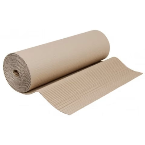Carton ondule 1 face rouleau l65cmx10m