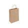 Sac papier kraft  poignées torsadée 22x31x10 paquet de 50-brun