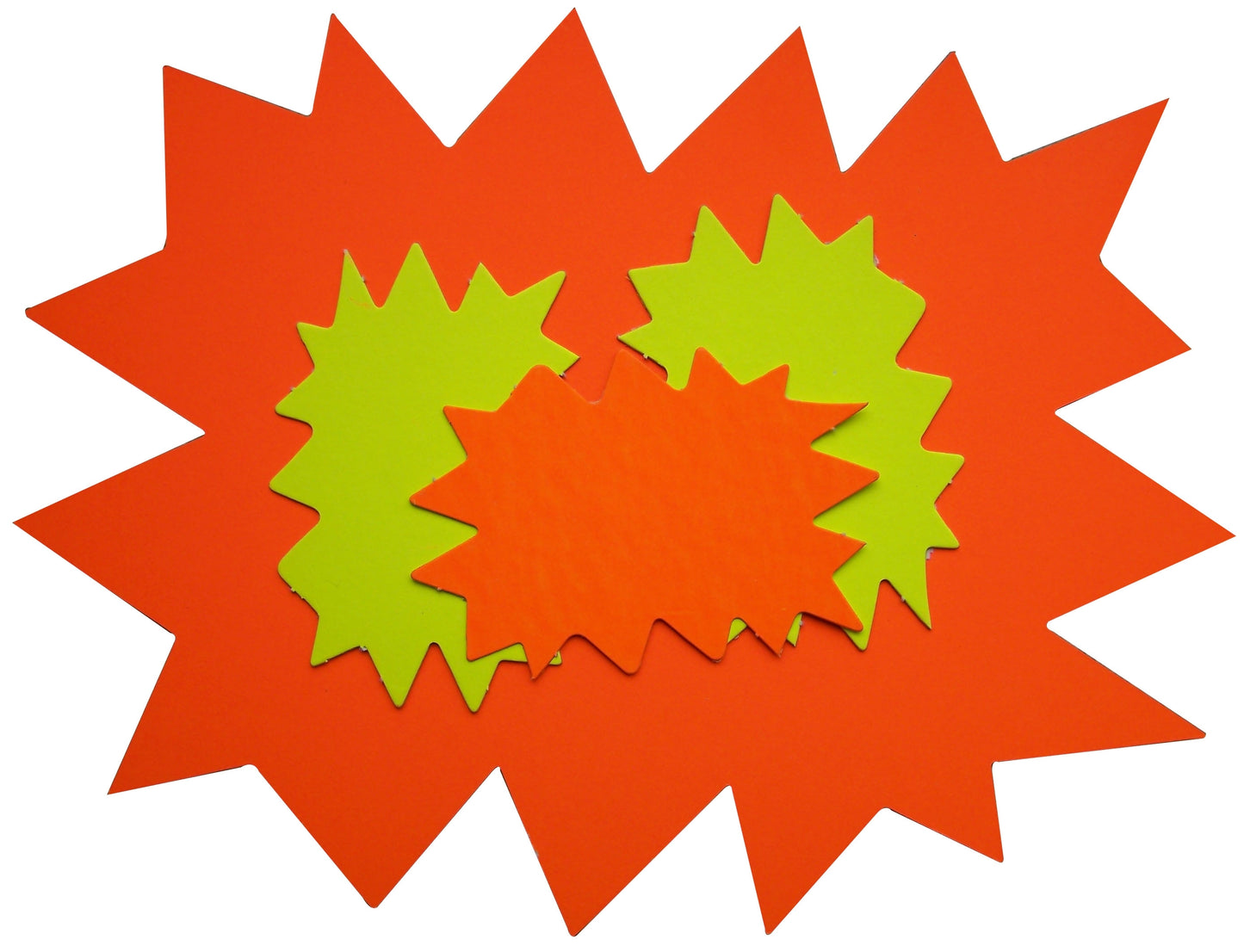 Eclate fluo effaçable 12x16 lot de 10
