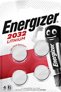 Pile bouton CR2032 - 3V - Longue durée 240mAh-blister de 4