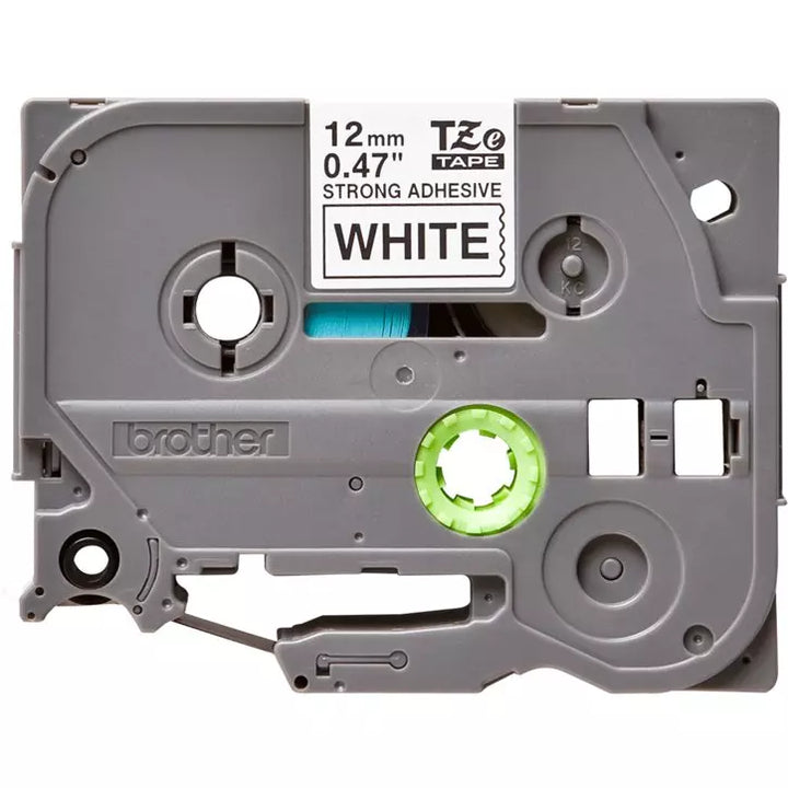 Ruban Brother 12mm TZE231 - noir/blanc