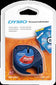 Ruban Dymo letratag 12mm - noir/rouge