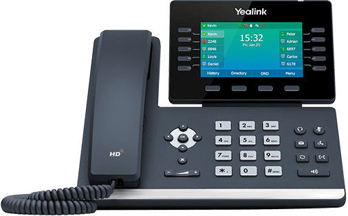 Téléphone ip Yealink t54w - connectivité wifi et bluetooth