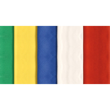 Papier de soie 50x75 cm - couleurs assorties, 20 feuilles