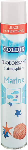 Désodorisant aérosol 750ml - neutralise odeurs efficacement