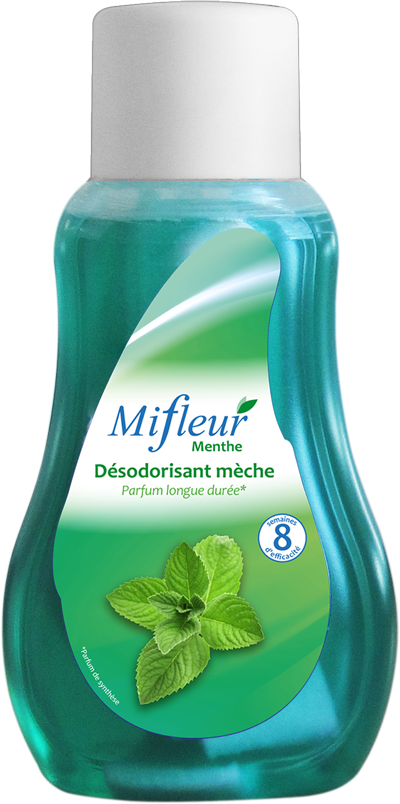 Désodorisant mèche menthe 375ml - longue durée