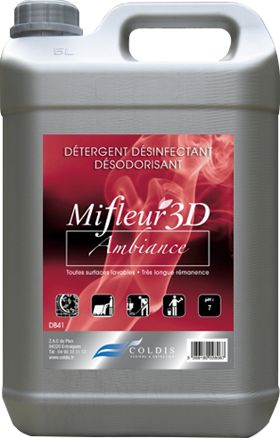 Déterougent désinfectant multi-usages 5l - ph neutre