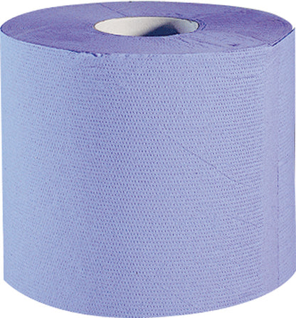 Bobine essuyage 970 feuilles BLEU 2 plis lot de 2