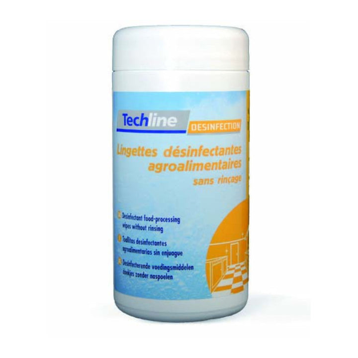 Lingettes désinfectantes TECHLINE 395501