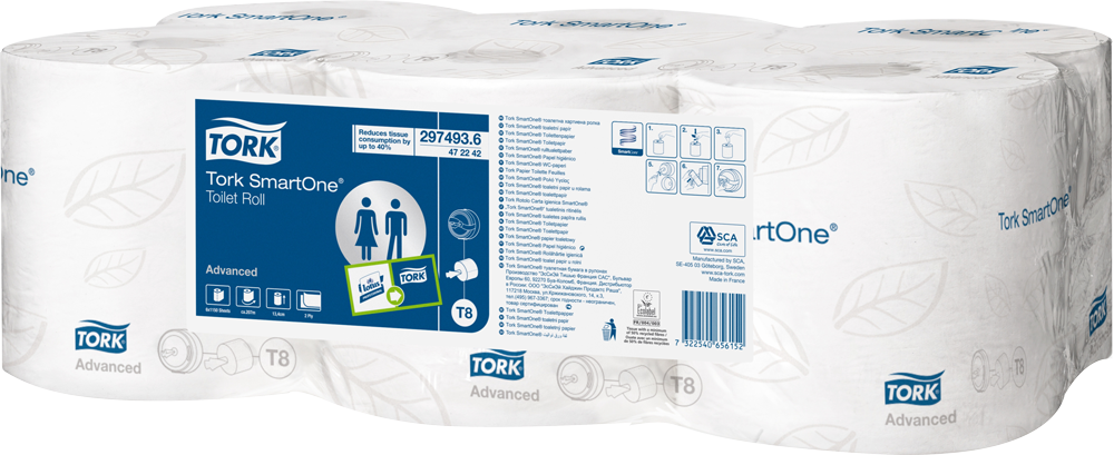 Papier toilette SmartOne - Réduction consommation 40%