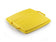 Couvercle pour poubelle 90L Duralin- Jaune robuste