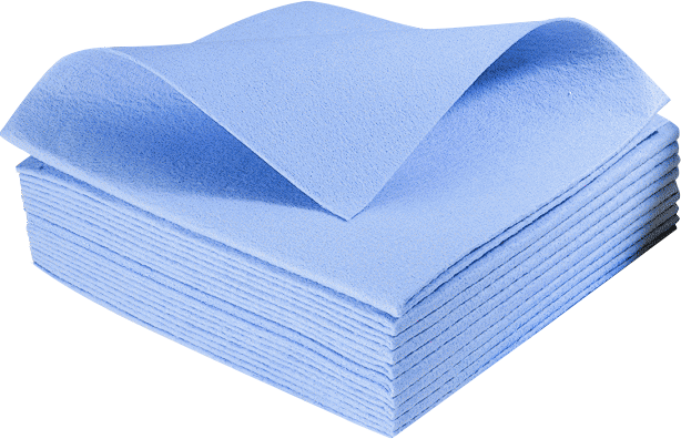Lavette non tissée 38x38 cm - absorption optimale
