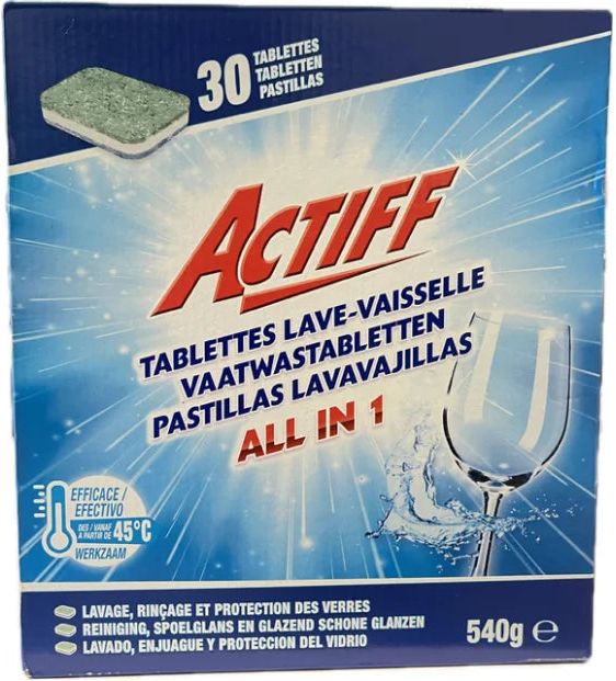 Pastilles Lave-Vaisselle 5en1 - Boîte de 30