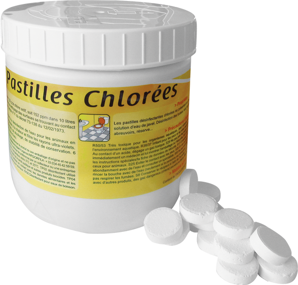 Pastilles désinfectantes - boîte de 150
